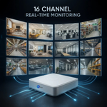 Maizic Smarthome 16 Channel Full HD Smart NVR/XVR Recorder | Two-Way Audio | Coax & IP Camera Support | Real-Time Monitoring | Mobile App Live View | HDMI & VGA Output | Smart Surveillance Hub for Home & Office