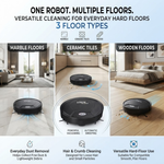 Maizic Smarthome Automatic Robot Vacuum Cleaner for Home | Powerful Suction, Smart Sweeping & Strong Dust Cleaning | Compact Robotic Floor Cleaner for Tiles, Marble & Hard Floors | One-Touch Operation
