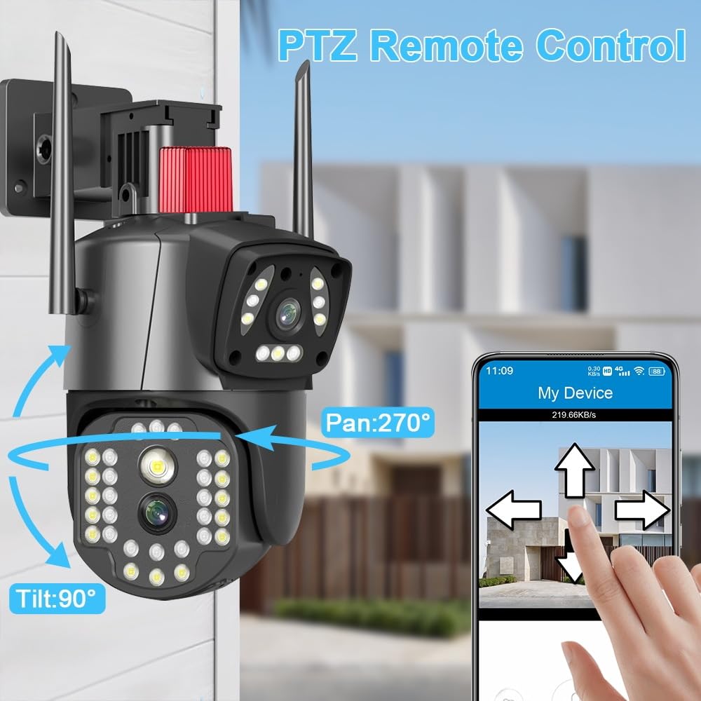 SuperCams 6MP HD Wi-Fi Dual Lens/Dual Screen Camera – maizic