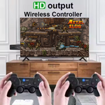 Wireless Retro Game Console Stick – 64GB Plug & Play Nostalgia Stick with 10,000+ Classic Games, 9 Emulators, 4K HDMI Output, 2 Wireless Controllers, Retro Drive Video Gaming System