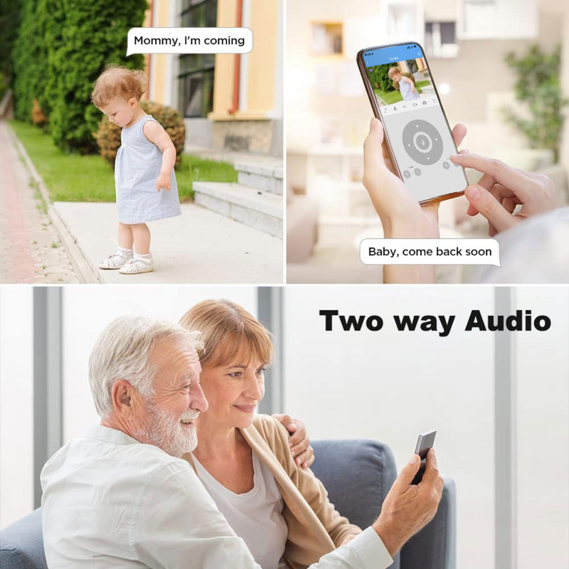 Maizic Smarthome Ultra 5MP Wi-Fi CCTV Home Security Camera, Compatible With NVR & ONVIF