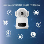 Astro WiFi CCTV Camera Dual Lens & Dual Screen View [4MP+4MP] Full HD & 360° Home Security