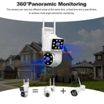 Maizic Ultracam Supercam Dual Lens 5MP WiFi Outdoor CCTV Camera – Color Night Vision, 360° PTZ, Two-Way Audio, AI Motion Detection