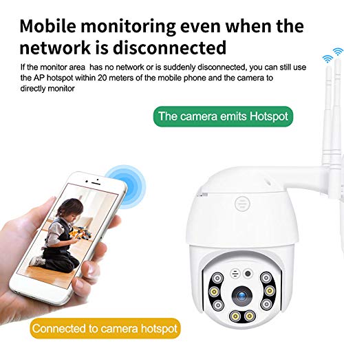 Maizic Smarthome Fox PTZ Security Camera with External Hooter