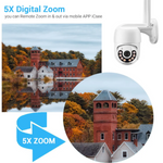 Dragonfly 3MP FHD PTZ Wifi Night Vision Security Camera