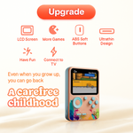 Maizic Smarthome G5 Pink Handheld Game Console with 500 classic retro games. Compact, TV-connectable, and perfect for kids' gifts, birthdays, or holiday fun.