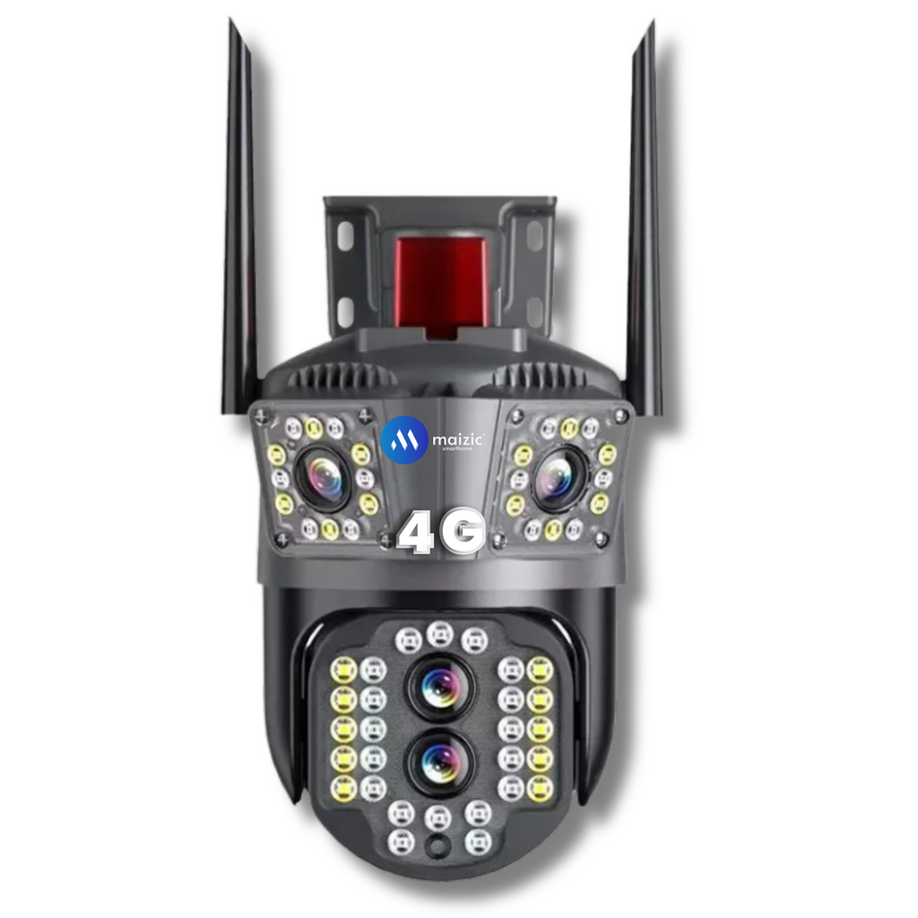 Maizic Smarthome 4G Sim 10X Optical Zoom Pan Tilt Wireless CCTV Camera