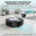 Maizic Smarthome SweepX 1 Robot Vacuum Cleaner for Home, 2-in-1 Automatic Sweeping, Vacuuming & Powerful Suction, Water Spray Function, Compact Floor Cleaning Robot for Tiles & Marble