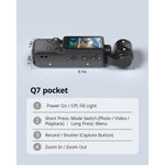 Maizic Smarthome Q7 2.5K UHD Vlogging Camera with 1.9