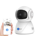Maizic Smarthome 360° Coverage 3 MP Smart CCTV Security WiFi Camera for Home, Two Way Talk, Night Vision, Motion Detection, Cloud & SD Card Recording, AI Human Detection