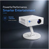 Maizic Smarthome Lumora Air Smart Projector for Home, Android 13, 4K Video Decoding, 12000 Lumens, Auto Keystone, 180° Rotatable Projection, WiFi 6, Bluetooth 5.4 & Miracast