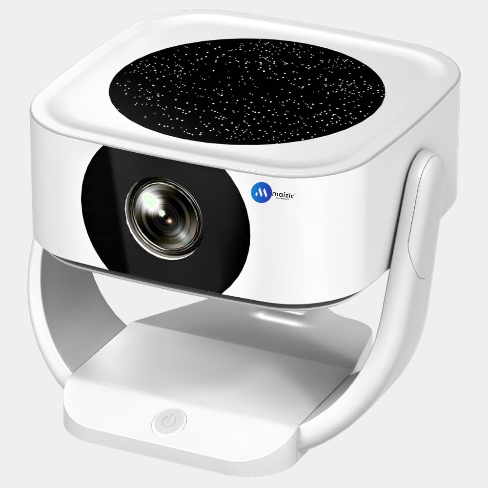 Maizic Smarthome Lumora Ultra Smart Projector | Android 13, Auto Focus & Auto Keystone, WiFi BT, Built-in Speaker, 12000 Lumens, 150” Home Theater Projector for Movies, Gaming