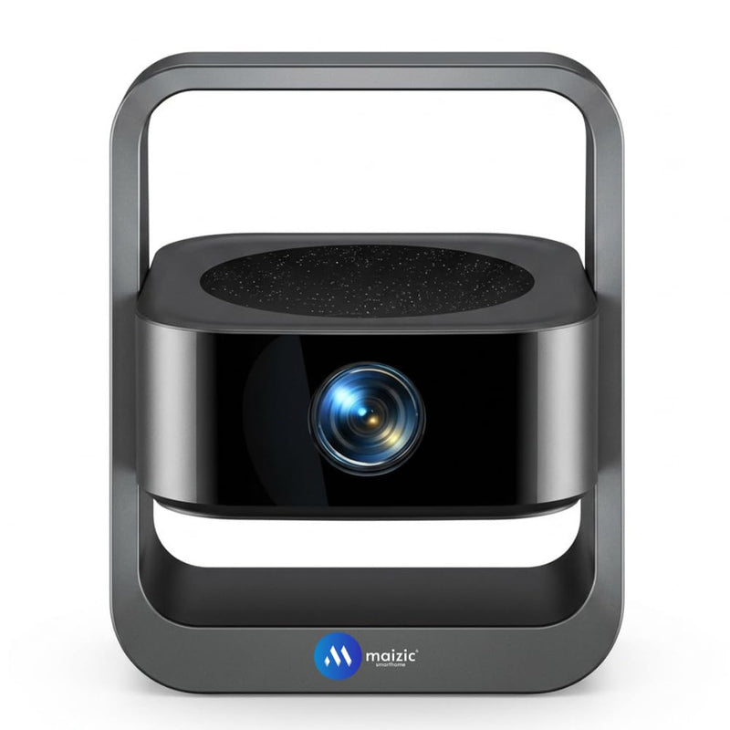 Maizic Smarthome Lumora Pro Smart Projector | 4K Support, Android 13, Auto Focus & 4-Point Keystone | 16000 Lumens, 150” Big Screen, Built-in Speaker for Home Theater, Movies & Gaming