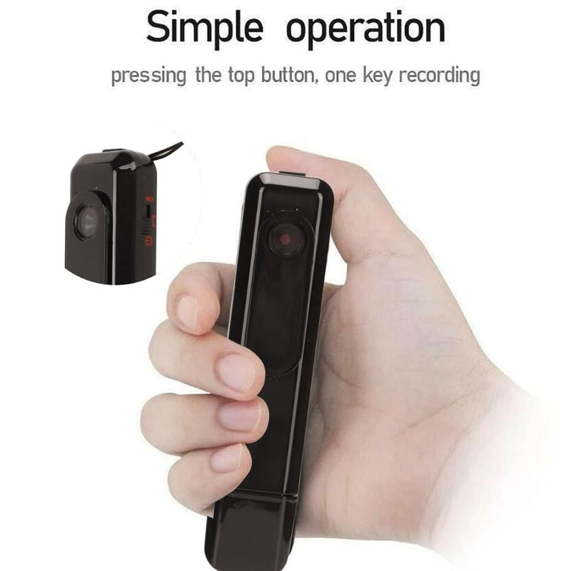 Maizic Smarthome ProofCam B5 1080P Full HD Pocket Body Camera with Audio Recording, Portable Mini Wearable Camera, No Wi-Fi Required, Indoor & Outdoor Surveillance, Supports up to 64GB Memory Card