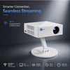 Maizic Smarthome Lumora Air Smart Projector for Home, Android 13, 4K Video Decoding, 12000 Lumens, Auto Keystone, 180° Rotatable Projection, WiFi 6, Bluetooth 5.4 & Miracast