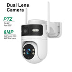 Maizic Smarthome Syno 4G Sim Based CCTV Camera 4 MP+ 4 MP Full HD Home Security Smart Camera, 360 Degree Coverage, Night Vision, Two-Way Audio, Mobile App, Cloud & SD Card Recording