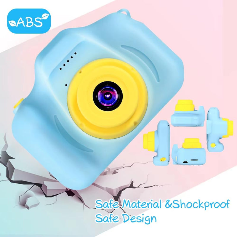 Maizic Smarthome Kids Digital Camera for Photos & Video | Mini Camera Toy with 2-Inch Screen & USB Rechargeable | 40 MP Camera Toy | Fun & Educational Gift for Boys & Girls Age 3-10 | (Camy Blue)