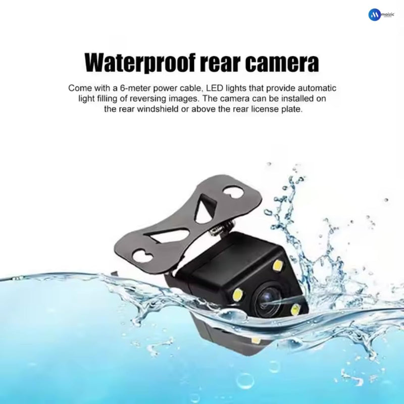 Maizic Navic Trio 3-Channel Dash Cam – 1080P Front, Rear & Cabin, Motion Detection, G-Sensor, Parking Monitor, 64GB SD Support
