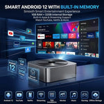 Maizic Smarthome Lumora Ultra Pro Native 1080P FHD Smart Projector | 18000 Lumens Android 12 AI LCD Projector with Auto Focus & Auto Keystone | Miracast, Built-in Speakers & Home Theater Experience