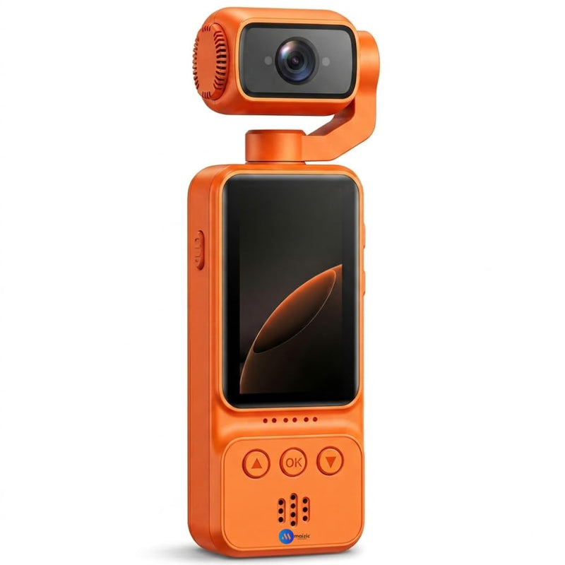 Maizic Smarthome Q6 1080P FHD WiFi Vlogging Camera | App Control, Rotatable Lens, Night Vision, Motion Detection, 2.0