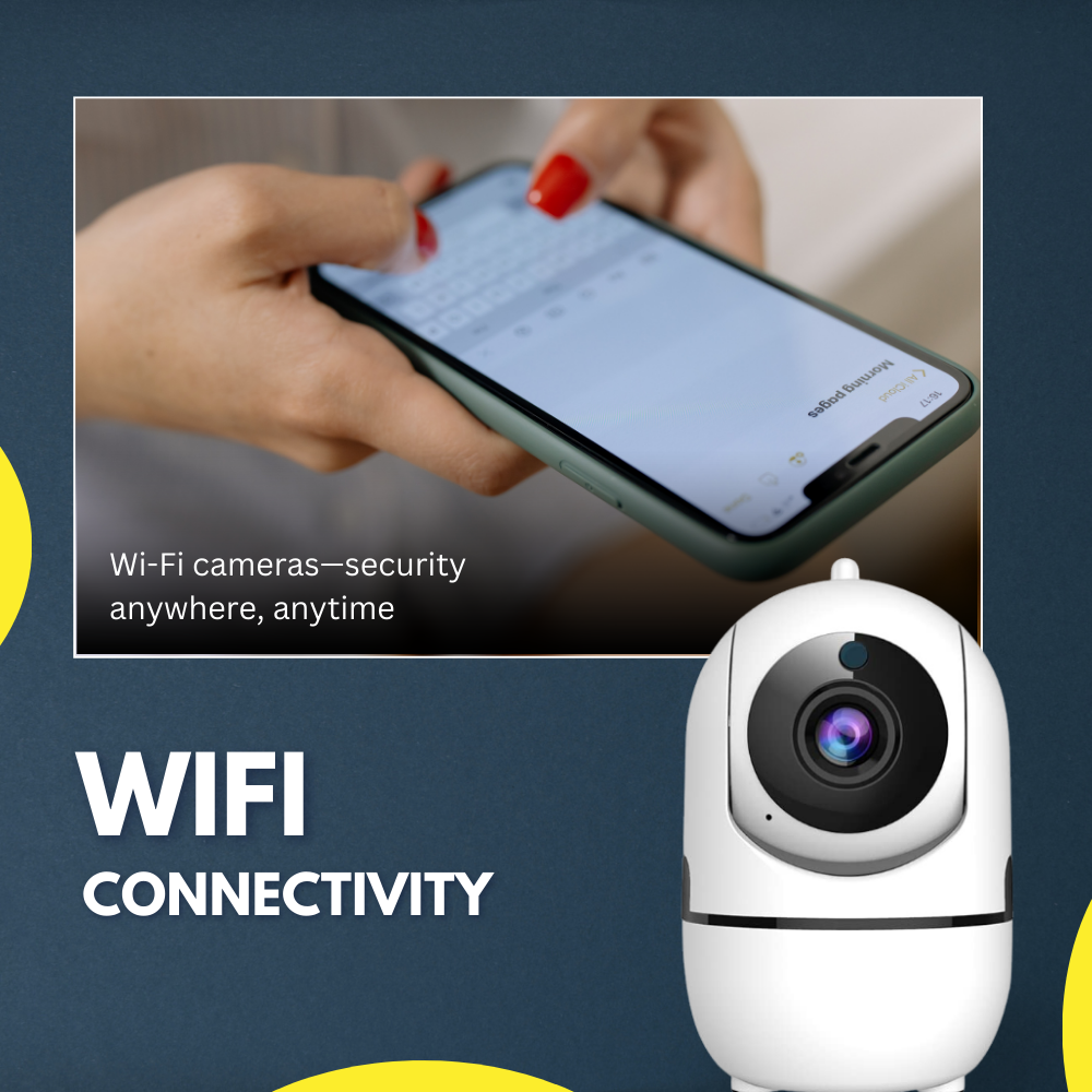Alfa Fox MP Wifi Camera Pan/Tilt 360° View CCTV Home Security Camera