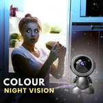 Baby Robot WiFi CCTV Camera 3MP Full HD & 360° Coverage Home Security Indoor Camera