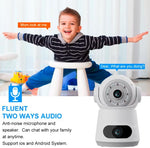 Astro Series by Maizic – Dual Lens 360° WiFi Cameras (Pack of 2) | Live View, AI Protection & Color Night Vision