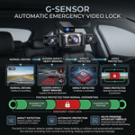 Maizic Smarthome Drive Cam Q1 4 Channel 1080P*4 Dash Camera for Car, Front Rear Left Right Recording, WiFi, WDR Night Vision, G-Sensor, Loop Recording, Parking Monitor, Wide Angle Car DVR