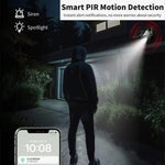 Maizic Smarthome OvaCam 4G SIM Solar-Powered Outdoor CCTV Camera | Pan & Tilt Zoom, Color Night Vision, Motion Detection, 2-Way Talk, Weatherproof, Supports SD Card up to 256GB