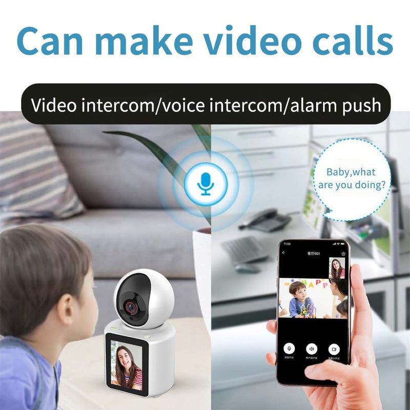 Maizic Smarthome Supercam Ultra Easy Single Click Video Calling 5MP Wi-Fi Indoor Camera