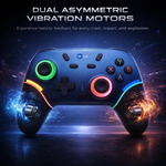 Maizic Smarthome Play X9 Wireless Bluetooth Gaming Controller | Dual Vibration, 6-Axis Gyroscope, RGB LED Joystick, 800mAh Battery| Compatible with Android, iOS, Windows PC, P3, P4 & Switch