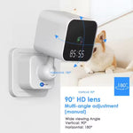 Maizic Smarthome 3MP FHD WiFi Clock Camera | Plug & Play Indoor CCTV with Color Night Vision, Motion Detection, Two-Way Talk, Multi-User Access & 128GB SD Card Support