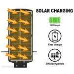 Maizic Photon X 12MP 4K 4G Solar CCTV Camera | SIM-Based with 100W Street Light | 18,000mAh Battery | 360° Pan-Tilt | IP66 Waterproof | Outdoor & Farm Security