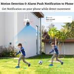 Maizic Smarthome Ultra 5MP Wi-Fi CCTV Home Security Camera, Compatible With NVR & ONVIF