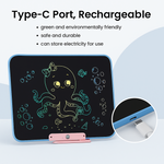 Maizic Smarthome LCD Writing Tablet 15 Inches Colorful Screen Drawing Pad, E-Writing and Scribbler Boards for Kids, Electronic Learning Toys for 3-12 Year Old Girls/Boys Blue, Colorful Screen