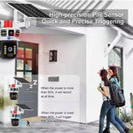 3in1 3K 6 MP Triple View Wireless 4G Sim Solar Camera