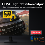 Maizic SmartHomes GameStick GD30 | 35,000+ Retro 2D/3D Games | 4K Ultra HD HDMI Plug & Play Console | Wireless Controllers | Arcade Rocker | High Sensitivity | Anti-Skid Design | Multicolor