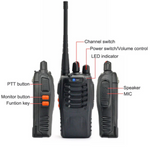 Maizic Walkie Talkie UHF Emergency Alarm