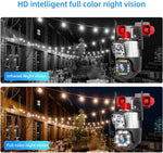 Supercam Siren Camera with 4K 2in1 5MP Dual Lens Wireless Wi-Fi Outdoor Camera