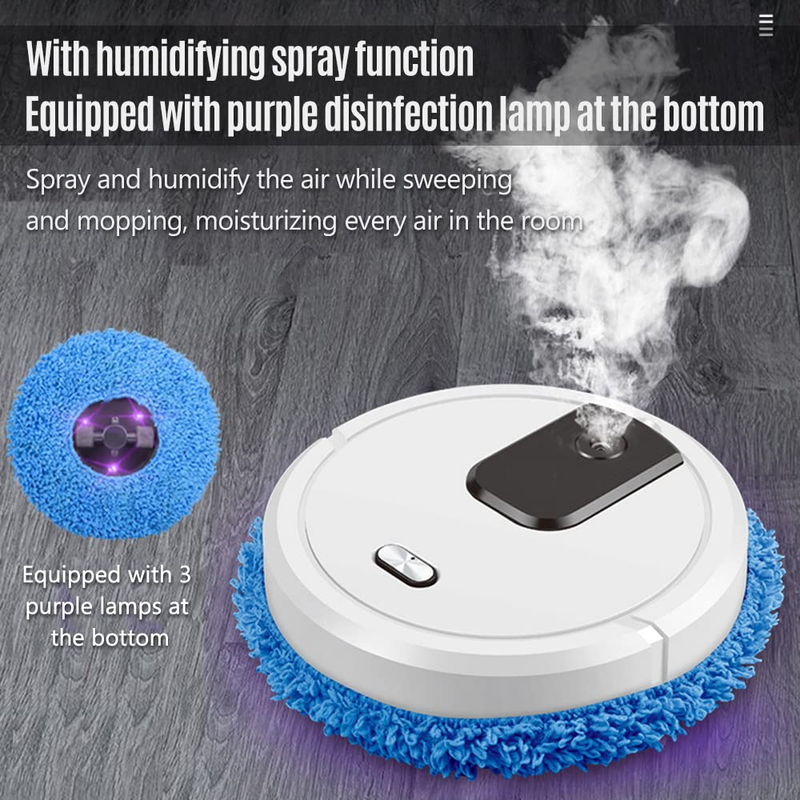 Maizic Smarthome SweepX 2 Automatic Robot Vacuum Cleaner for Home with Intelligent Water Spray, Powerful Suction, Sweeping & Mopping, Long Battery Life, Low Noise, One-Touch Operation