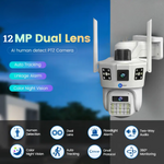 Maizic Smarthome 2K FHD 2 Lens+3 Screen Wireless Wifi Security Camera