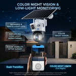Maizic Smarthome Supercam 4G Solar CCTV Camera for Home & Office, 10MP (5MP+5MP) Dual Lens Outdoor Security Camera, Dual Screen View, AI Human Detection, Color Night Vision, Two-Way Audio, IP66 Waterproof