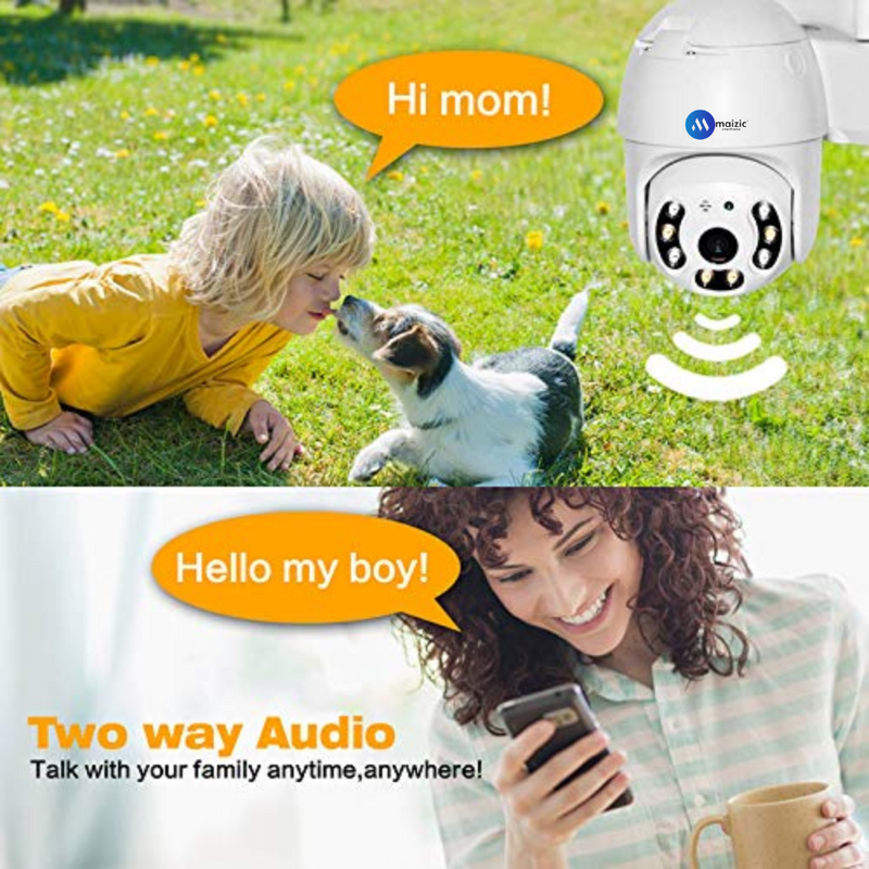 Maizic Smarthome 3MP Fox Wi-Fi CCTV Camera for Home