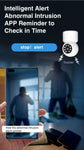 Maizic Smarthome Tiger-Eye 4MP 1080P Resolution  Indoor Security Camera | Wi-Fi | Color Night Vision | PTZ Function | 360° View Real time | Two Way Audio | Alarm | No Installation Required