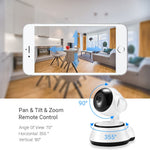 Maizic Smarthome 3 Mega Pixels White Rudraksha Smart Wi-Fi 1080P IP Night Vision, Two Way Communication, PTZ Indoor Camera