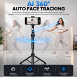Maizic Smarthome AI Auto Face Tracking Selfie Stick Tripod, 71