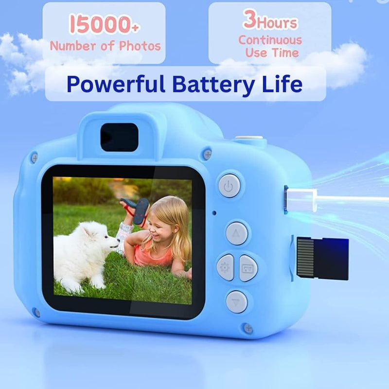 Maizic Smarthome Kids Digital Camera for Photos & Video | Mini Camera Toy with 2-Inch Screen & USB Rechargeable | 40 MP Camera Toy | Fun & Educational Gift for Boys & Girls Age 3-10 | (Camy Blue)