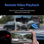 Maizic Navic Glide 4G Dual Dash Cam – 1080P Full HD, GPS, Mobile Access, Parking Monitor, 256GB SD Support