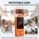 Maizic Smarthome Q6 1080P FHD WiFi Vlogging Camera | App Control, Rotatable Lens, Night Vision, Motion Detection, 2.0