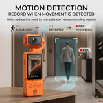 Maizic Smarthome Q6 1080P FHD WiFi Vlogging Camera | App Control, Rotatable Lens, Night Vision, Motion Detection, 2.0
